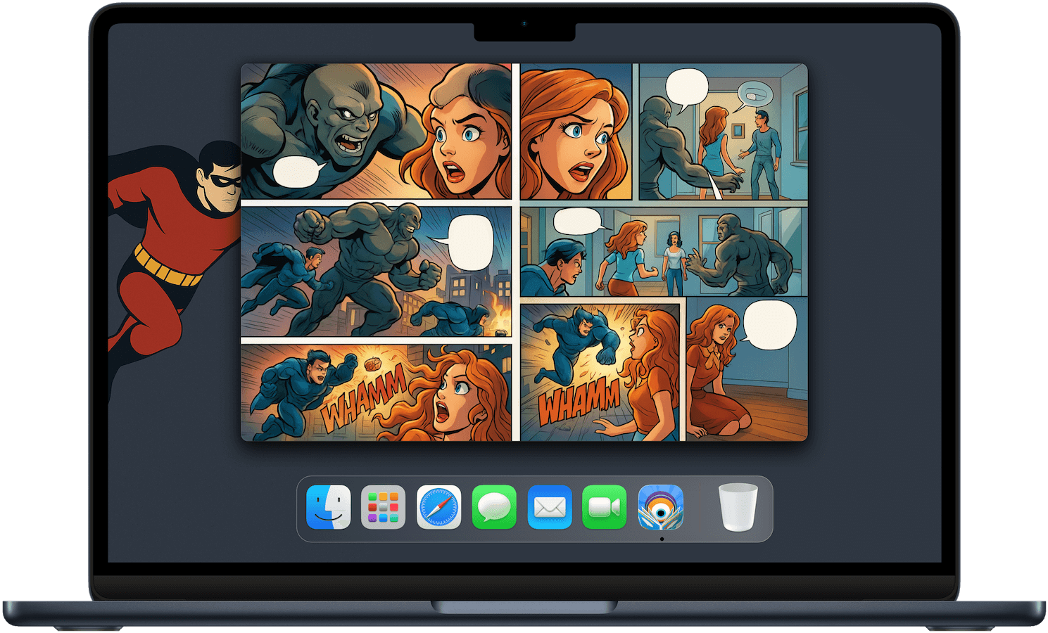 DrawnStrips comic reader on macOS