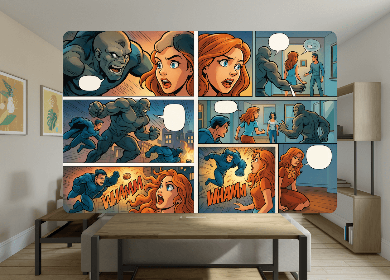 DrawnStrips comic reader on Apple Vision Pro